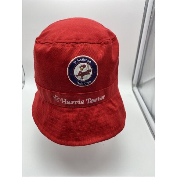 Washington Nationals Red Jr. Kids Club Bucket Hat SGA By Harris Teeter Promo - Picture 6 of 10